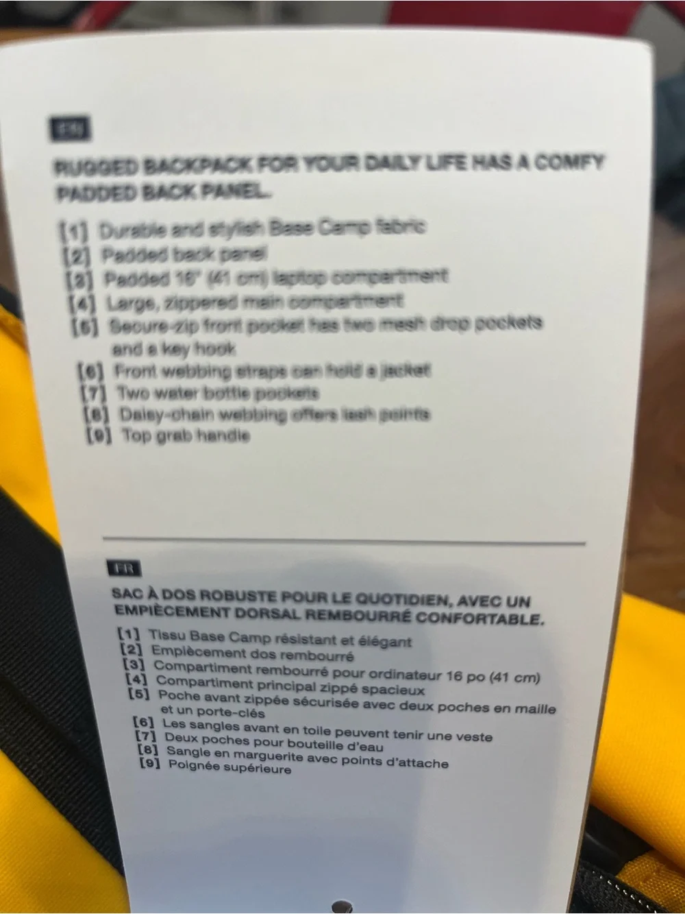 NWT North Face Base Camp Daypack